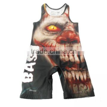 China cheap wrestling singlets for sale Wholesale