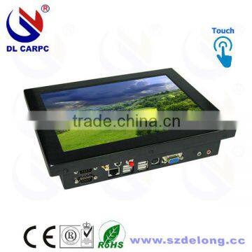 10.4" fanless IP54 industrial touch panel pc/Kiosk