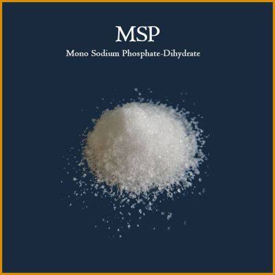 Food-grade Sodium Dihydrogen Phosphate Msp, Moisture Retainer for Meat Cured Products, Acid Regulator, Quality Improver