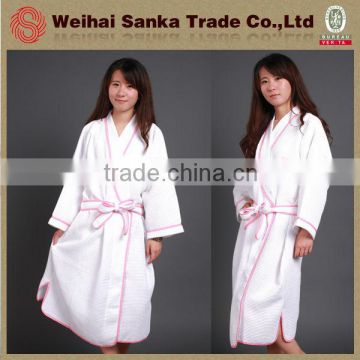 waffle fabric for bathrobe