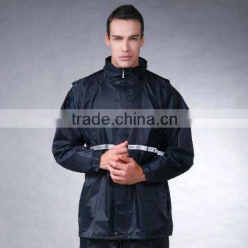 YANLI 100%waterproof, Polyester Pvc Rainsuit/raincoats for Adult photo-3