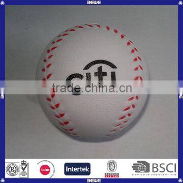 China supplier soft baseball pu foam anti stress ball