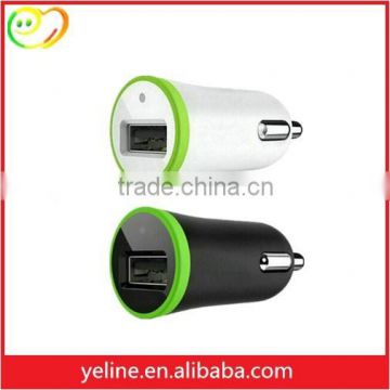 CE Certificated 2100mah 2.1a Single USB car charger with LED