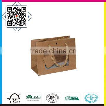 Nice quality recycled wholesale paper kraft bag