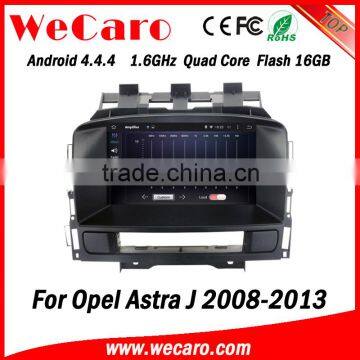 Wecaro WC-OU7882 Android 4.4.4 car multimedia system double din for opel astra j dvd navigation audio system GPS 2008-2013