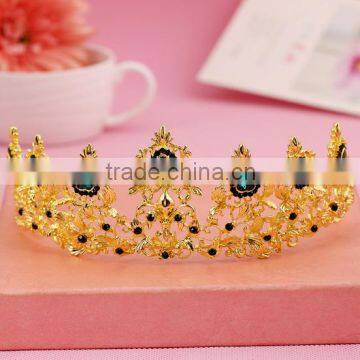 Hot Sale Fashion Hair Jewelry Pageant Real Diamond Tiara for Sale photo-4