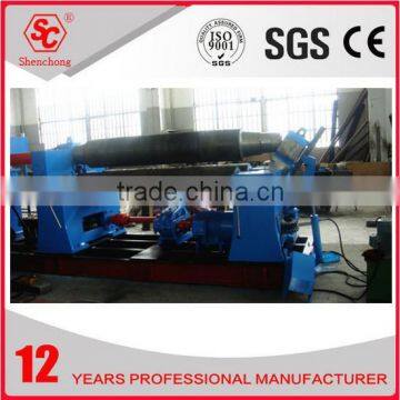 stainless steel SW11SNC 3 roller plate bending machine