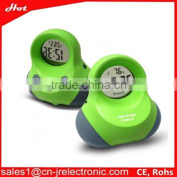 JR Fancy Snooze Touch Activate Electronic Kids Desk Alarm Clock