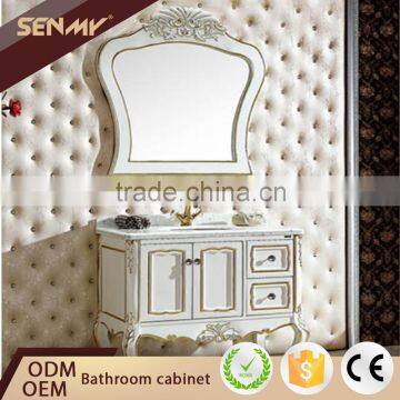 2016 Hot Selling European Bathroom Washbasin Cabinet Design