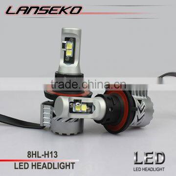 LANSEKO h13 led headlight high lumen 6000LM 40w motorcycle led headlight bulbs