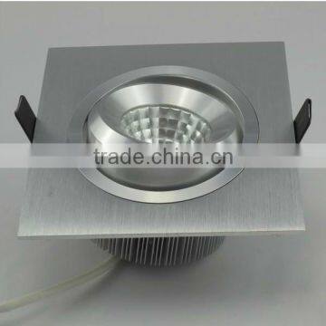 High quality 15w square cob led downlight