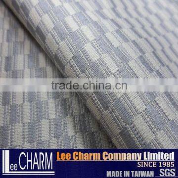 Quality Polyester Check Outdoor Chair Bench Seat Back Pad Fabric photo-5