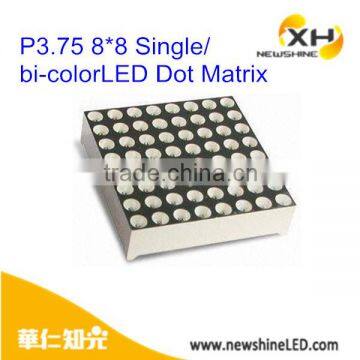 XH-12088 15088 3MM Row Common Anode Led Dot Matrix 8*8 Display