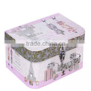 Simple Good Look cardboard suitcase gift box shaped