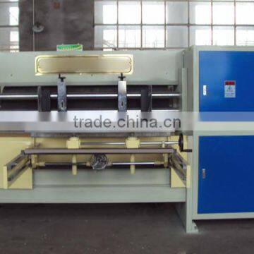 high speed flexo printing & slotting & rotary die cutting machine