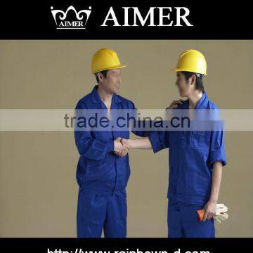 trade assurance Polycotton flame resistant Reflective coverall solid fabric for coal mine workware