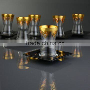 12 Pcs Glass Tea Set