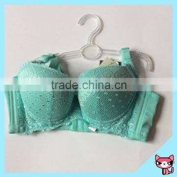 Factory Sale Directly Green Flower Bra