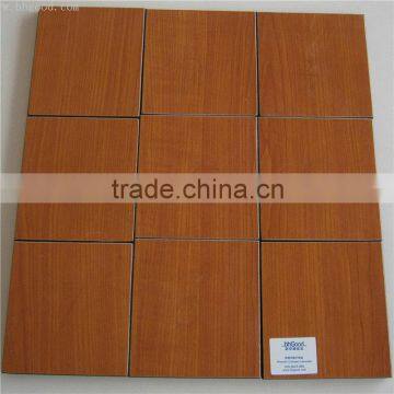 Woodgrain high glossy decorative hpl phenolic compact waterproof wall panels