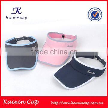 High Quality Sun Visor Caps With Long custom Sun Visor Cap, Long Visor Cap,Plain Color Cotton Sun Visor