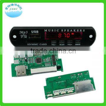 JR-9202-SD 12v usb/sd mp3 decoder board with infrared remote