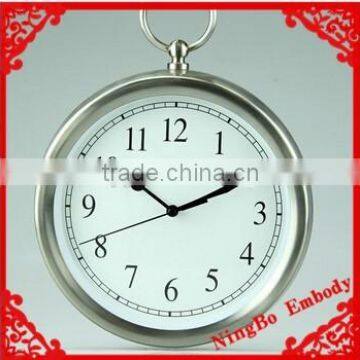 table top decorative with white face paper black pointer metal table alarm clock