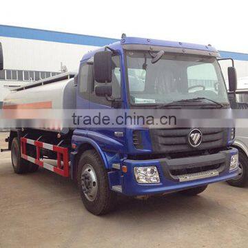 16000 liters Foton fuel truck, 16000L Foton oil tank truck, 16000 liters Foton petroleum tank truck