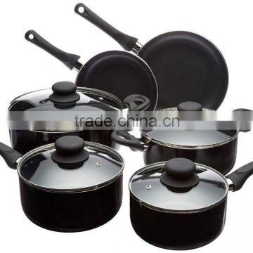 Hot Selling Forged Aluminum Non-stick & Ceramic Induction Cookware Sets photo-3