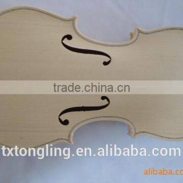 Quality Solid Wood Flamed Cello Unfinished White Cello 4/4 Made in China TL012 photo-5