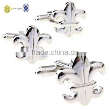 professional metal wholesale wedding silver plated cufflinks with cheap