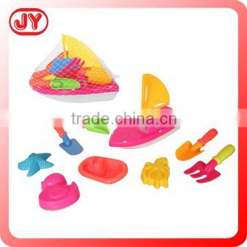 2015 Summer toys Kids play set beach toy set plastic toys for popular sale with EN71 (9 pcs)