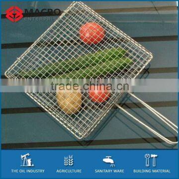 BBQ Grill Mesh , Stainless Steel Barbecue BBQ Grill Wire Mesh Net