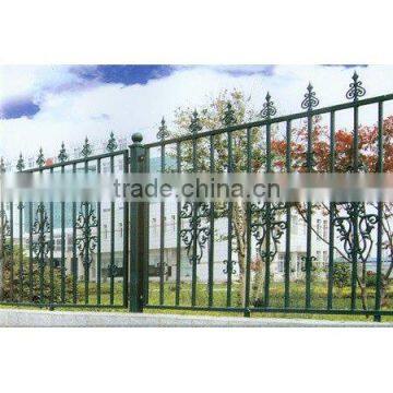 wrought iron fence, iron fence, fence