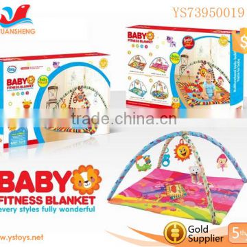 6 month toys Baby Gift Educational Cartoon Baby Fitness Frame Soft Play Mat