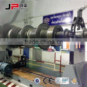 dynamic balancing machine for big steam turbine rotor