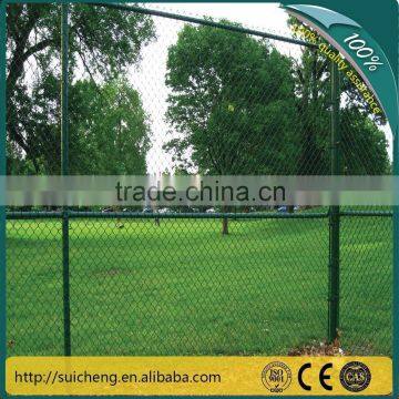 Galvanized Chain Wire Fencing/ Chain Link Wire Fence/Chain Wire Fencing PVC Coated(Guangzhou Factory)