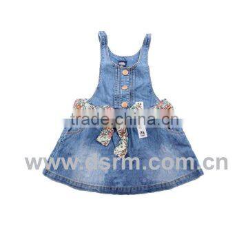 Denim fashion child wear for 2012 (KS120028)