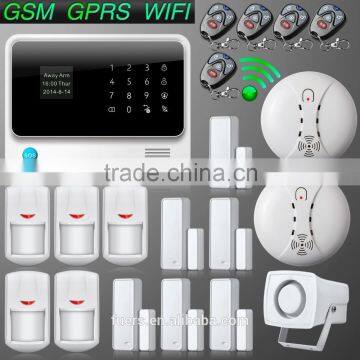 Factory OEM&ODM! New G90B Security Wireless Home WIFI GSM Alarm system support Italian/spanish/French/German