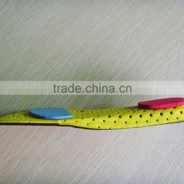 EVA Soft Foam Insole Massage Footbed Shock Absorbing Insole 2 Layers Design Insole For Sports Shoes Footbed Manufacturer China photo-2