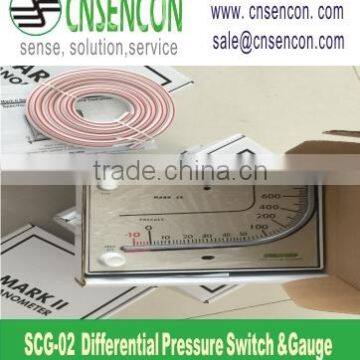 High Quality Air Differential Pressure Gauge SCG