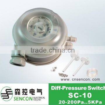 SC-08 Differential Pressure Switch,Low Pressure Switch,air-sense Switch