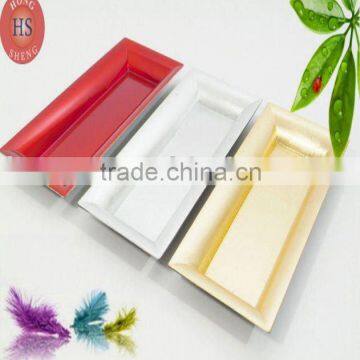 PP Plastic rectangular charger tray