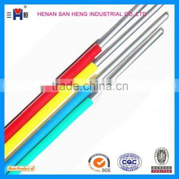 High Quality Low Voltage Copper / Aluminum Conductor PVC Insulation Electrical Wire