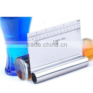 Stainless Steel Pizza Dough Scraper Cutter Kitchen Flour Pastry Cake Tool Scale photo-4