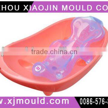 plastic injection baby basin with rubber moulding