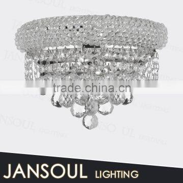 turkey high quality crystal chandelier accessories crackled glass wall sconce lamp from zhongshan