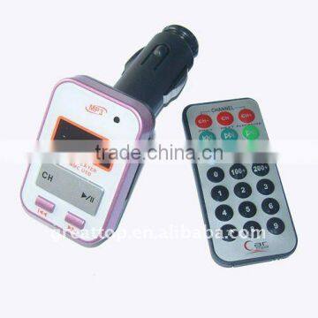 LED screen display Car mp3 FM Transmitter