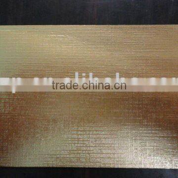 glossy metallized chocolate wrapping paper