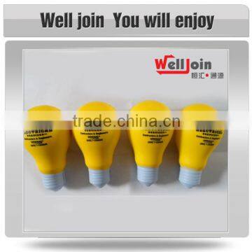 Promotion multi shape light bulb stress ball