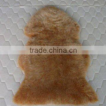 colored australian merino real sheep fur rug